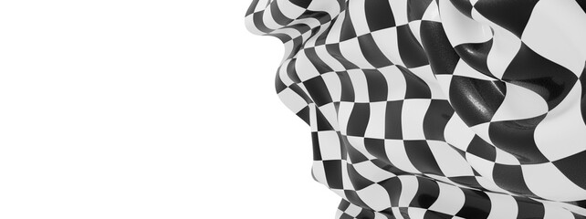 Stylish checkered flag background. Perfect for racing, speed, and competition themes....