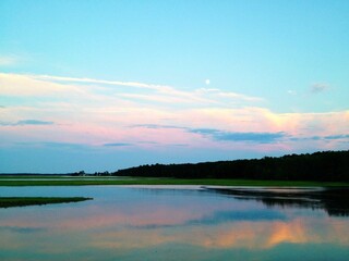 Sunset Over the Marsh