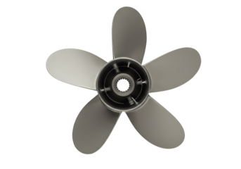 Five-Blade Propeller: Marine Propulsion System, Boat Parts, Nautical Equipment, Vessel Components