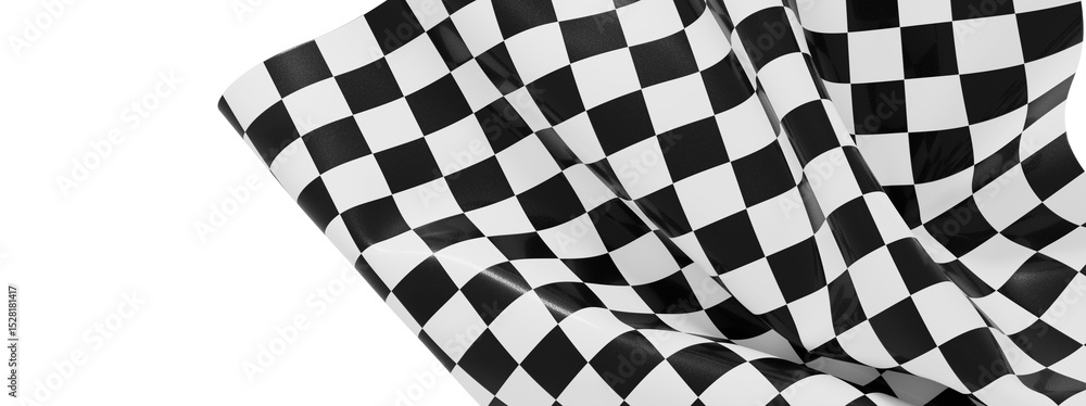 Poster high-resolution image of a checkered flag, perfect for backgrounds or design elements. race, speed, 