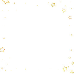 Christmas spirit. Scattered falling stars.