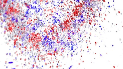 Patriotic stars background. Perfect for 4th of July, Memorial Day, or other celebrations.