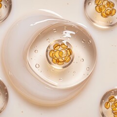 Gen AI exosomes, cream-gel texture, hyaluronic acid HydraFacial Organic ingredients cosmetology Intelligent cosmetic skin care. active, antioxidants, peptides natural extracts, renewal Niacinamide 