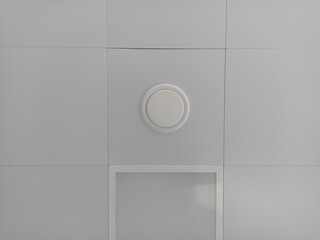 white wall in the room