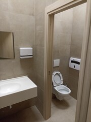 modern bathroom interior