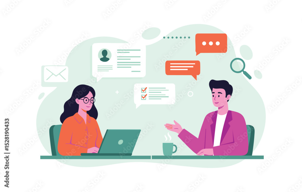 Poster effective job interview strategies mastering the art of communication and impression management for 