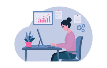 Empowering Women in Tech A Visual Representation of Female Professionals in the Digital Workplace,  Successfully navigating a career in technology and achieving professional growth.
