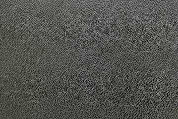Soft black leather texture as background