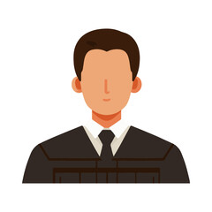 
illustration design of a judge