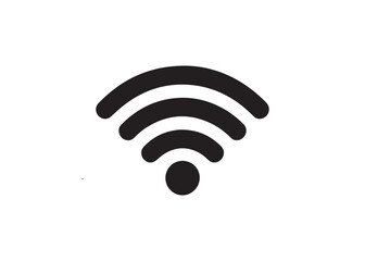 Simple Wi-Fi signal icon for web design
