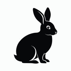 sitting-rabbit-silhouette--on-a-white-background (1).eps