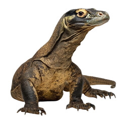 Obraz premium Giant Lizard with Distinctive Features and Adaptive Traits