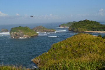 view of the coast of the atlantic ocean
