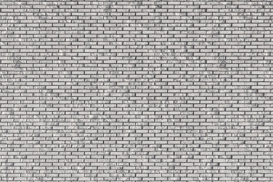 Fototapeta Seamless grey brick wall texture featuring a subtle bump pattern, offering a versatile urban background