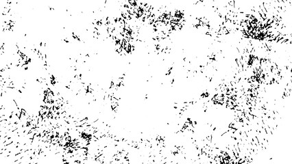 Dirt  grime and scratch overlay on transparent background, . Grunge vector background. Black and White Texture. Abstract grunge for text design, rough, dirt, grime, overlay, paper, vintage, scratch.