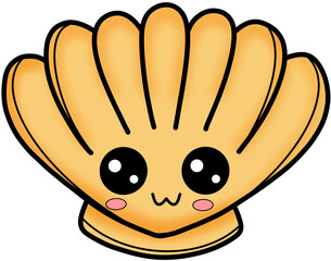 Lovely scallop shells