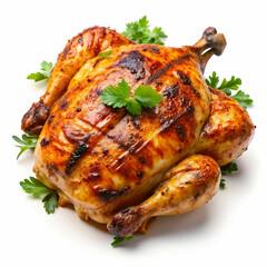 Grilled chicken isolated food item