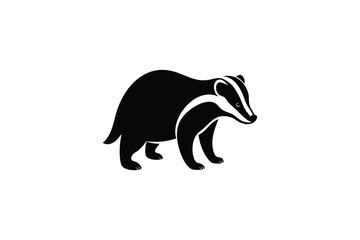 european-badger-silhouette-black-vector-art-.eps