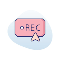 Recording Vector icon