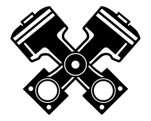 Mechanic Engine Piston, Piston Vector Art