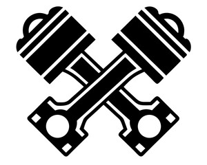 Mechanic Engine Piston, Piston Vector Art