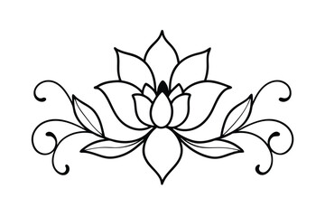 decorative-magnolia-motif-with-mirrored-art-nouvea.eps