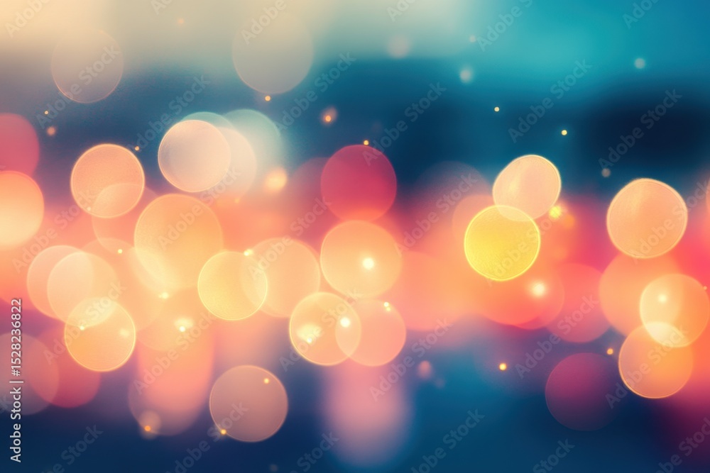 Poster shimmering defocused water bokeh creating a tranquil atmosphere in nature, shimmering water of sea m