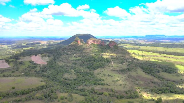 view from the top of the mountain