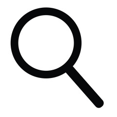 Search Icon vector illustration, magnifying glass symbol, search icon clip art , zoom in and zoom out symbol, Magnifying glass sign vector