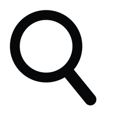 Search Icon vector illustration, magnifying glass symbol, search icon clip art , zoom in and zoom out symbol, Magnifying glass sign vector