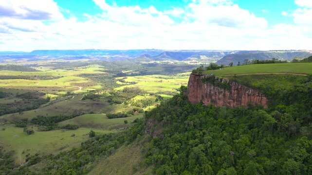 view of the valley of the mountains