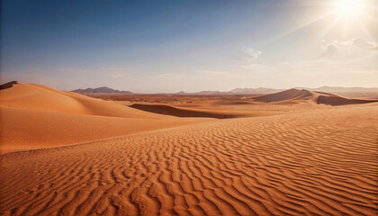 The Empty Quarter Desert in Saudi Arabia