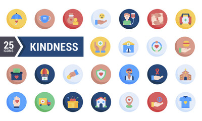 A circle of hands holding a heart. representing kindness.