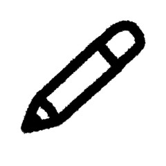 pen and pencil png cartoon handwrite design cute decoration handwrite art and clipart outline element