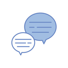 Speech Bubble Vector icon