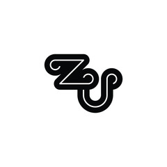 Versatile ZU ZU Monogram Logo for All Industries