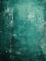 Green aqua grunge backdrop or texture. with copy space image. Place for adding text or design