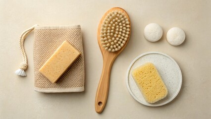 Natural bath products spa set organic body care