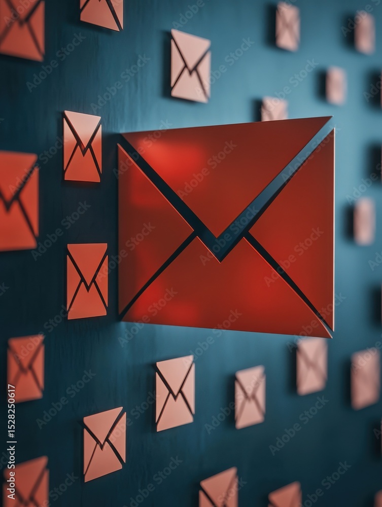 Poster email security alert. protecting against spam viruses and compromised communications in your inbox