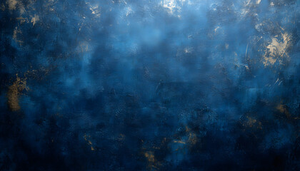 Fototapeta premium dark blue grungy distressed canvas bacground