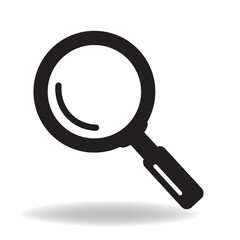 Magnifying glass icon, search icon png, Magnifying glass set, Zoom symbol, zoom lens sign, scan search symbol isolated, search symbol for web icons flat png