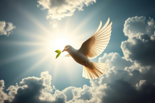 Dove of Peace at Pentecost