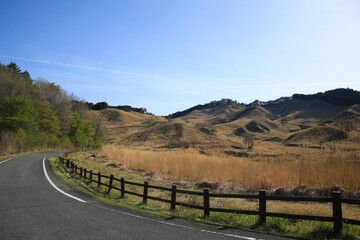 兵庫県神河町　砥峰高原の風景