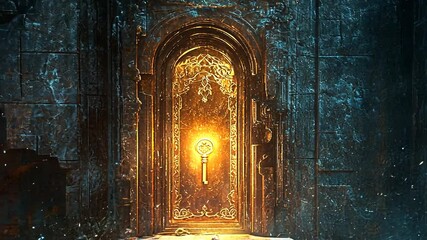 The Golden Key: A Glimmer of Hope in Decay - Powered by Adobe