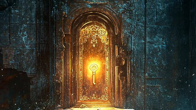 The Golden Key: A Glimmer of Hope in Decay