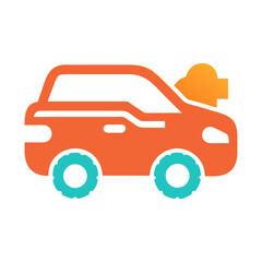 vector illustration of a car