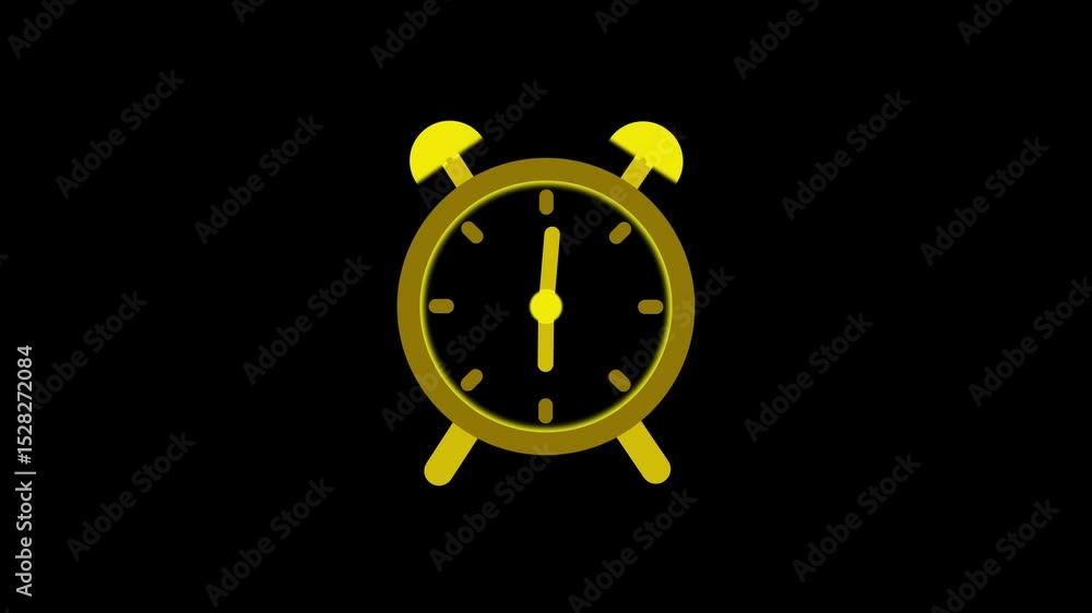 Poster clock icon isolated . stopwatch timer icon isolated. digital timer icon isolated .table clock alarm 