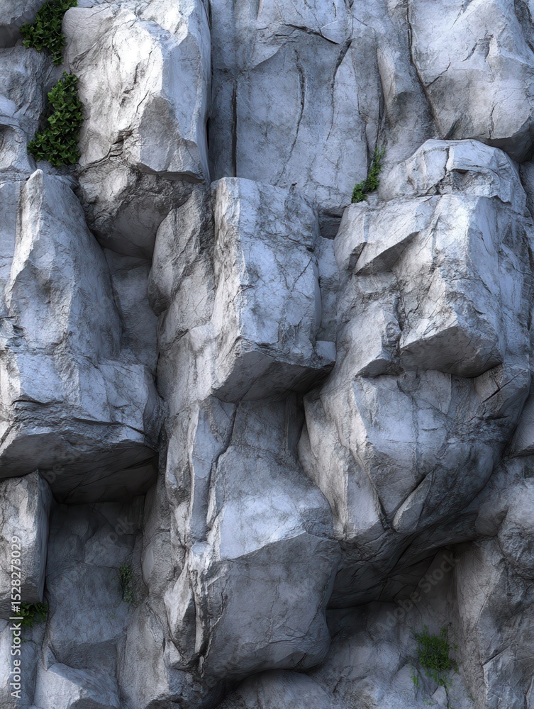 Poster algorithmic stone layers