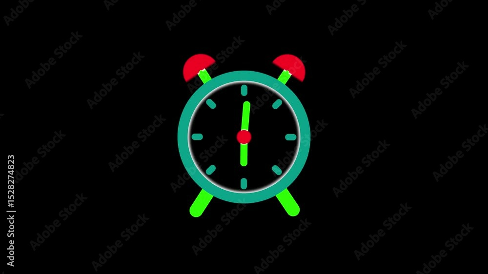 Poster clock icon isolated . stopwatch timer icon isolated. digital timer icon isolated .table clock alarm 