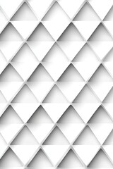 Geometric pattern of white triangles and diamonds.